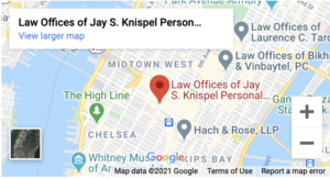 Law Offices of Jay S. Knispel Personal Injury-New York City Office